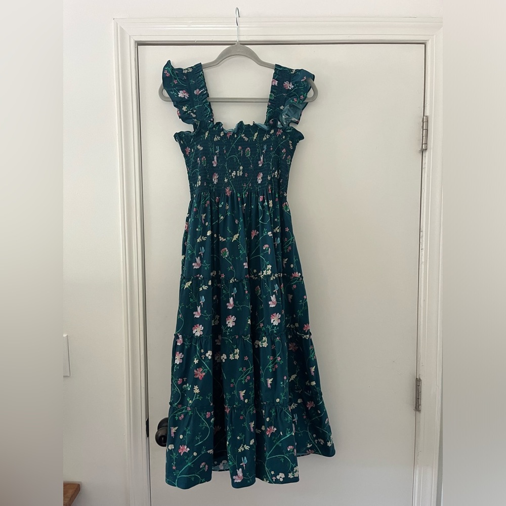 Hill House Home Ellie Nap Dress Moody Floral Print